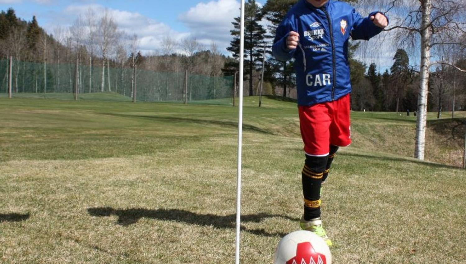 Fotballgolf hos Arendal & Omegn Golfklubb