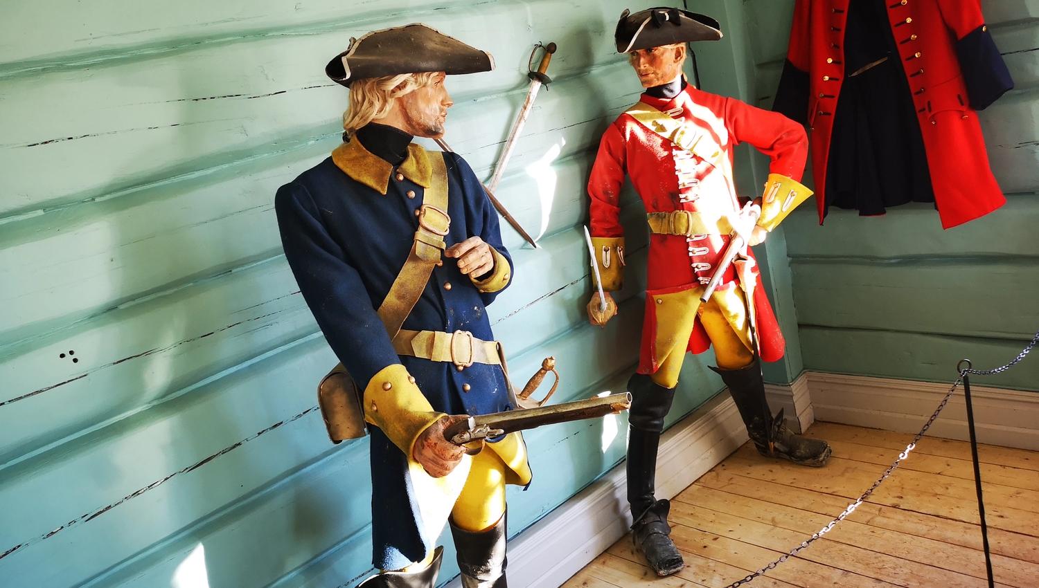 Ringerikes Museum Uniformer fra krigen mot svenskene