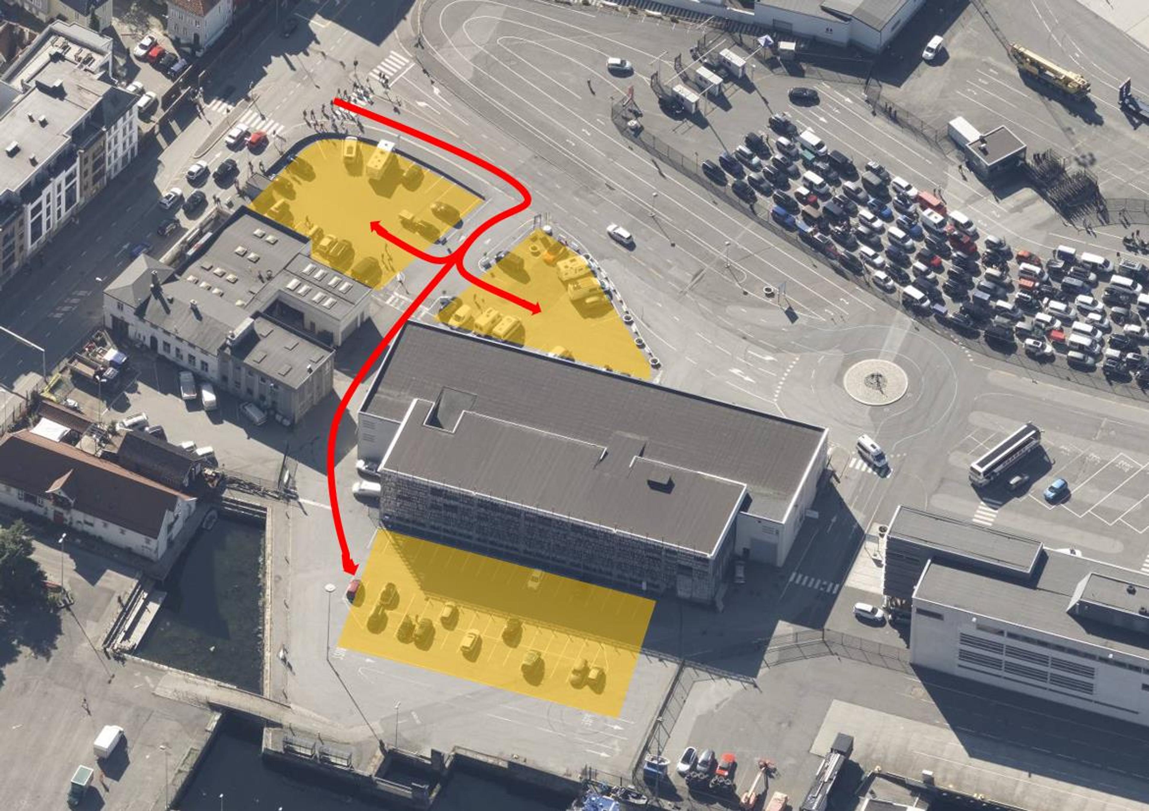 Bergen Havn parkering