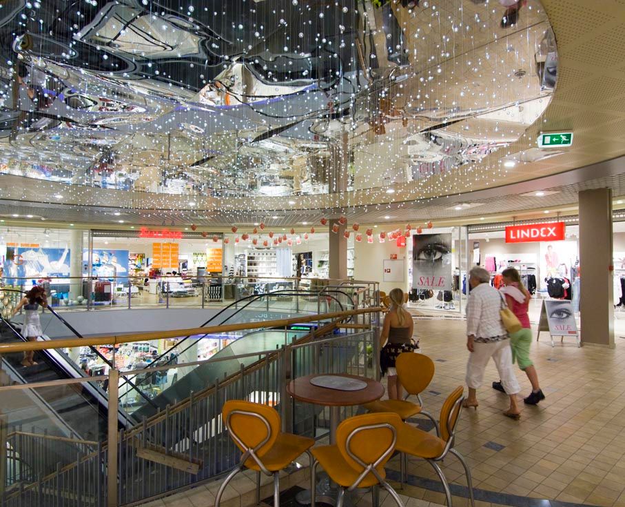 shopping senter ALTI Arendal sitteplasser