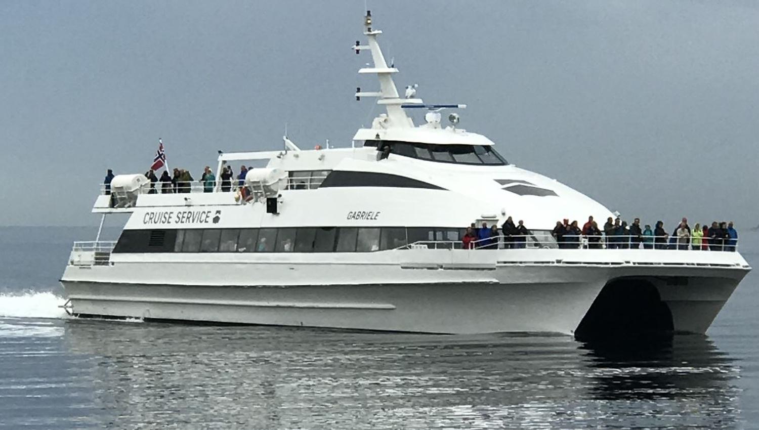 The boat MS Gabriele