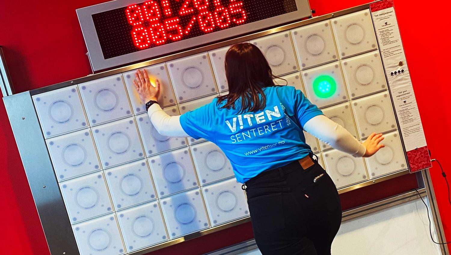 reaksjonstest på vitensenteret
