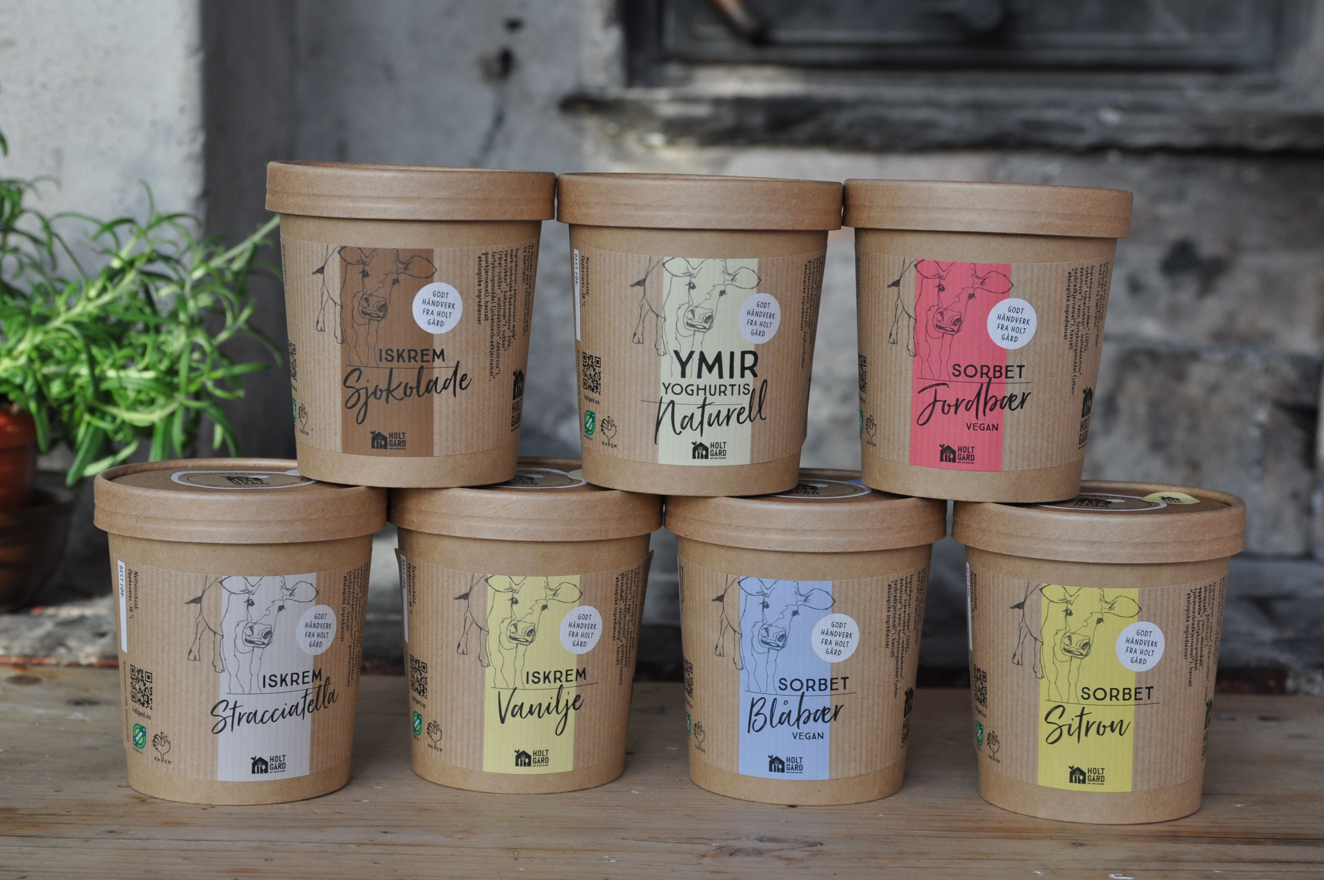 Holt Gård's ice cream