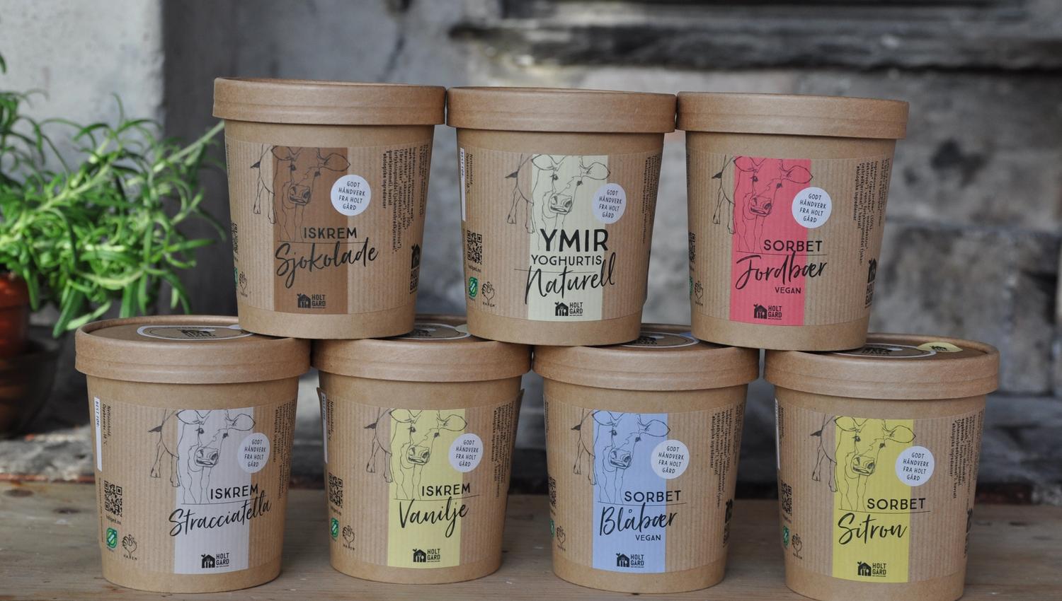 Holt Gård's ice cream