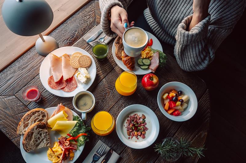 frokost på Gaustablikk Fjellresort