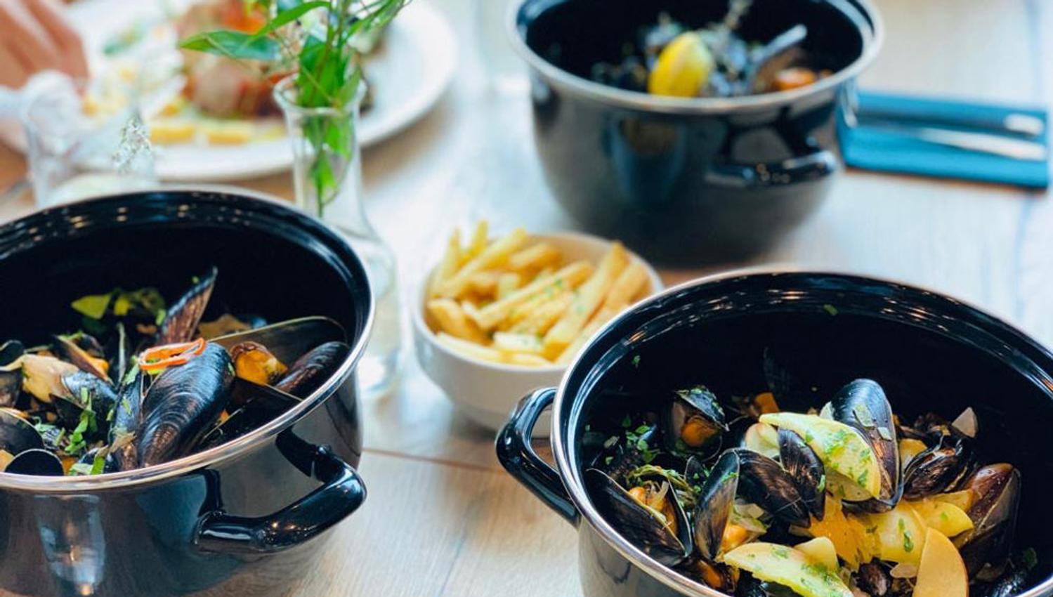 French-inspired dishes are served at Merci Restaurant in Porsgrunn