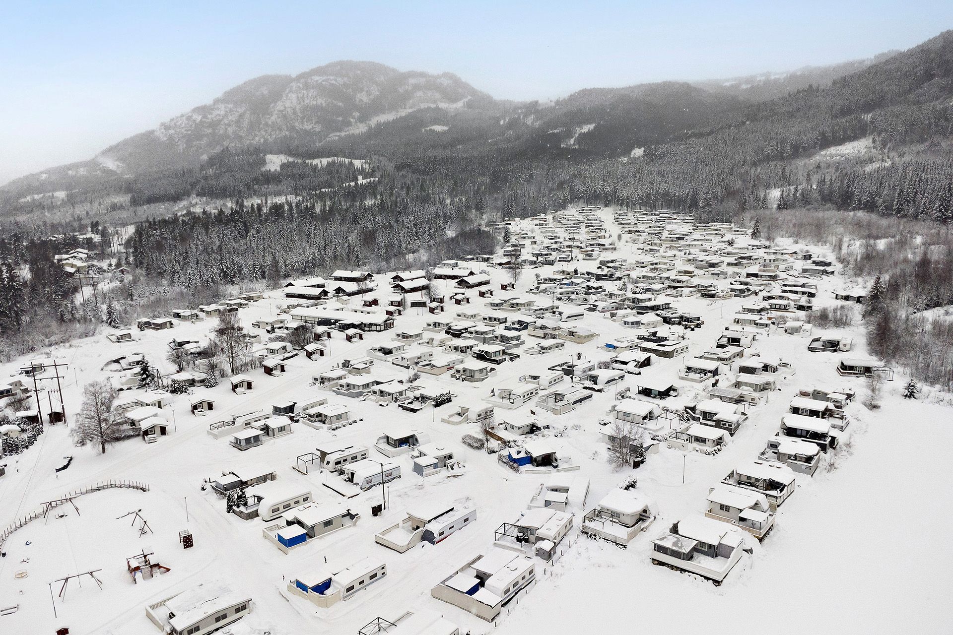 Vinter på First Camp