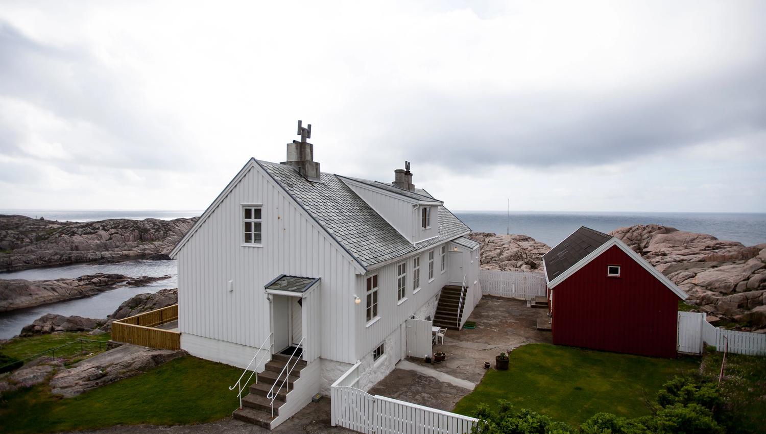 The lighthouse keeper's house at Lindesnes Lighthouse