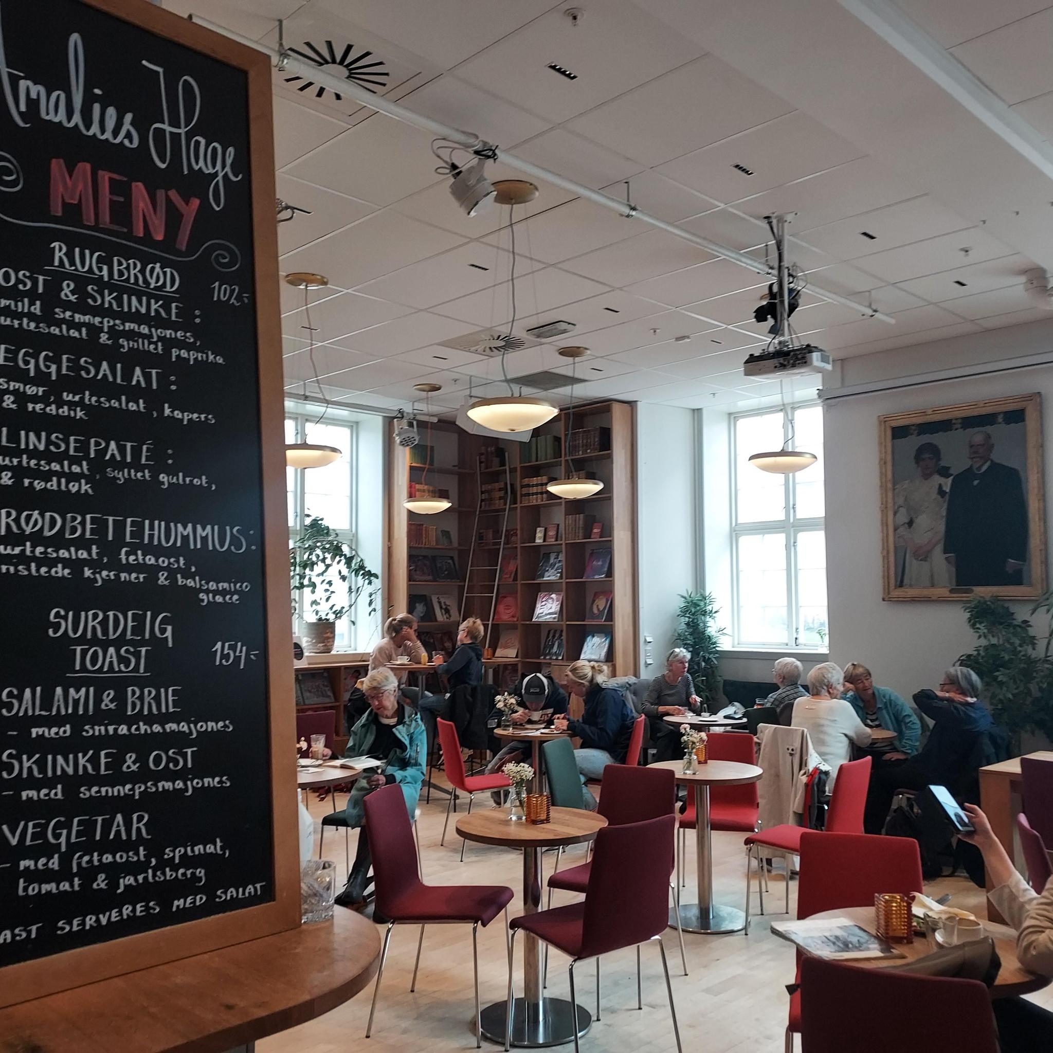Amalie lokale og meny