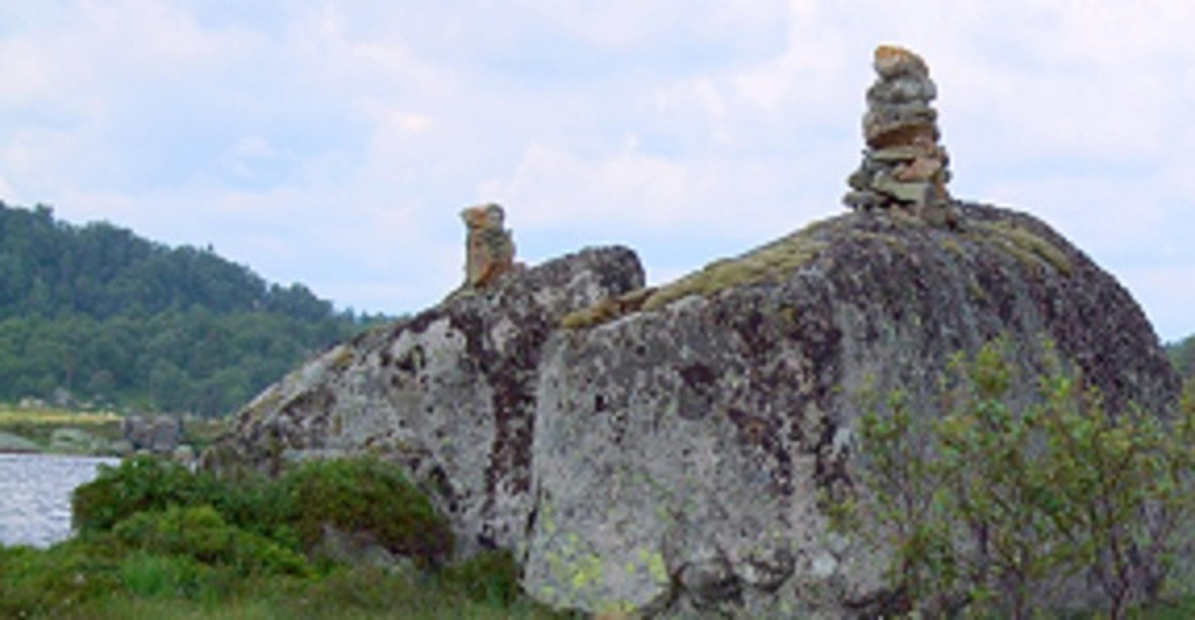 Deknen og hunden, Barnevandrerstien