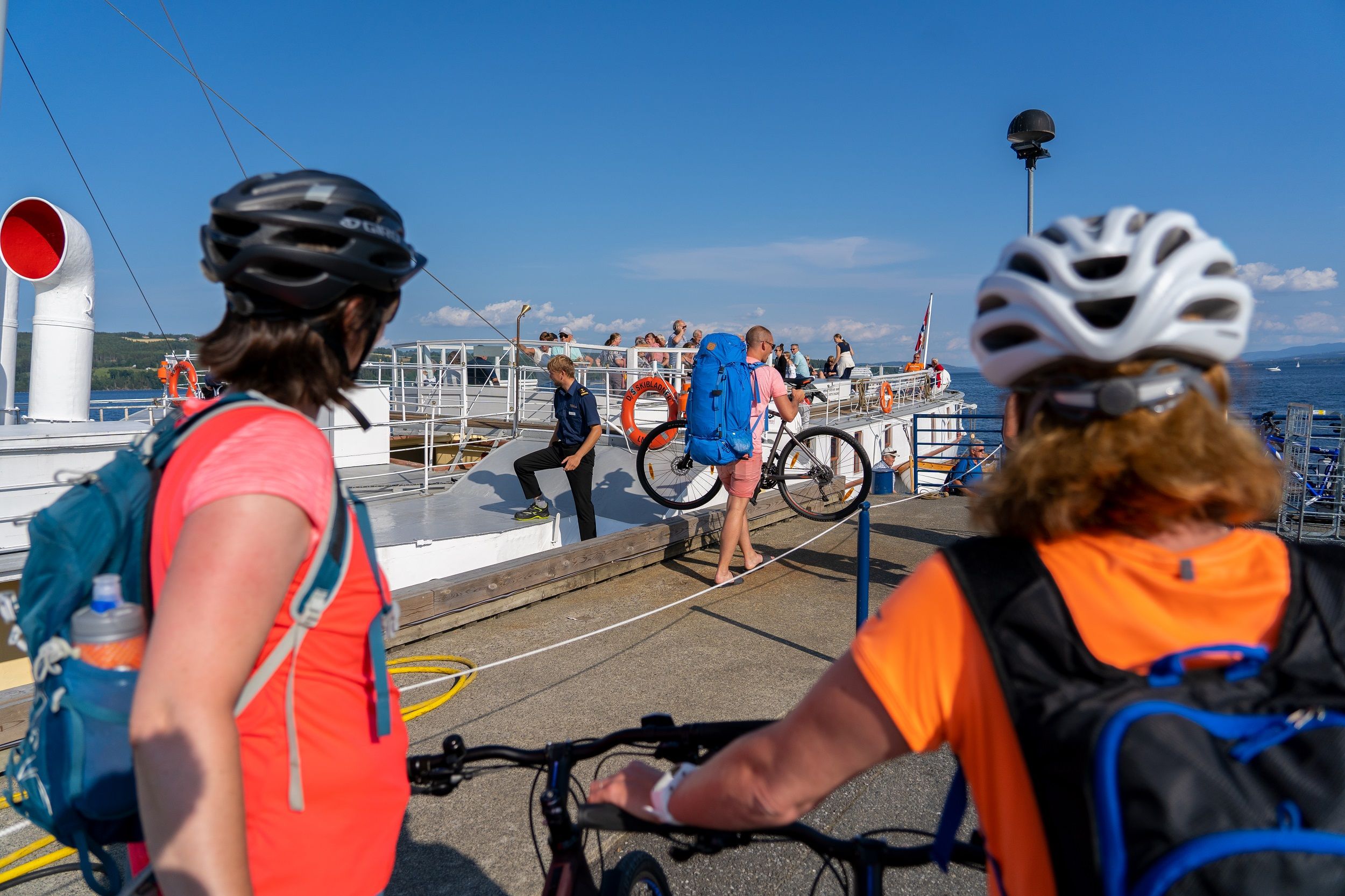 Mjøstråkk, sykkeltur rundt Mjøsa, Skibladner, Gjøvik, Innlandet