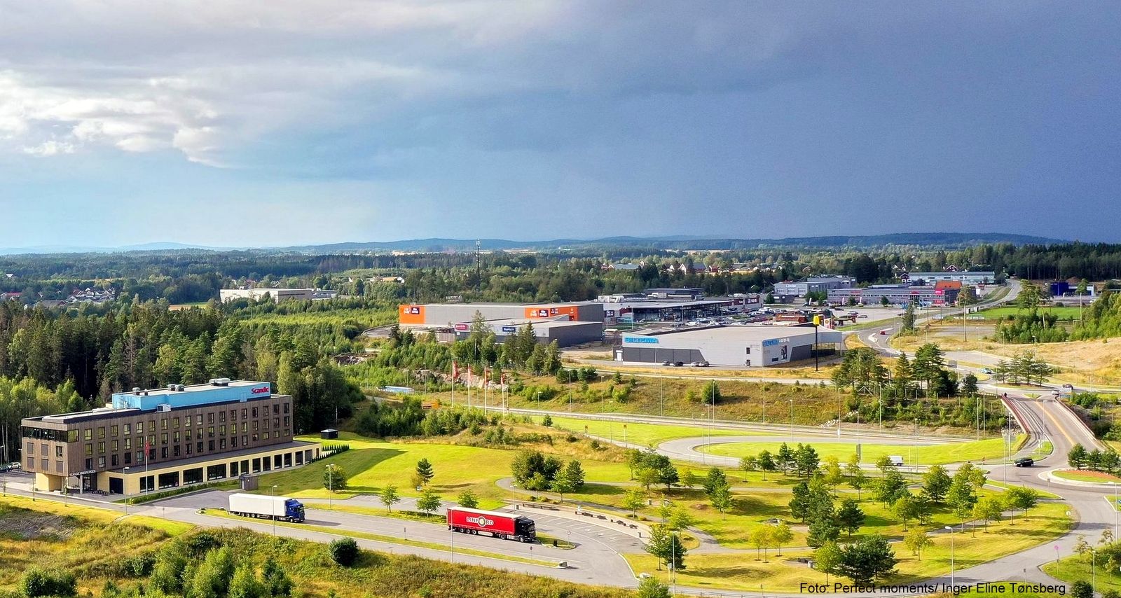 handelsparken med brennemoen hotell