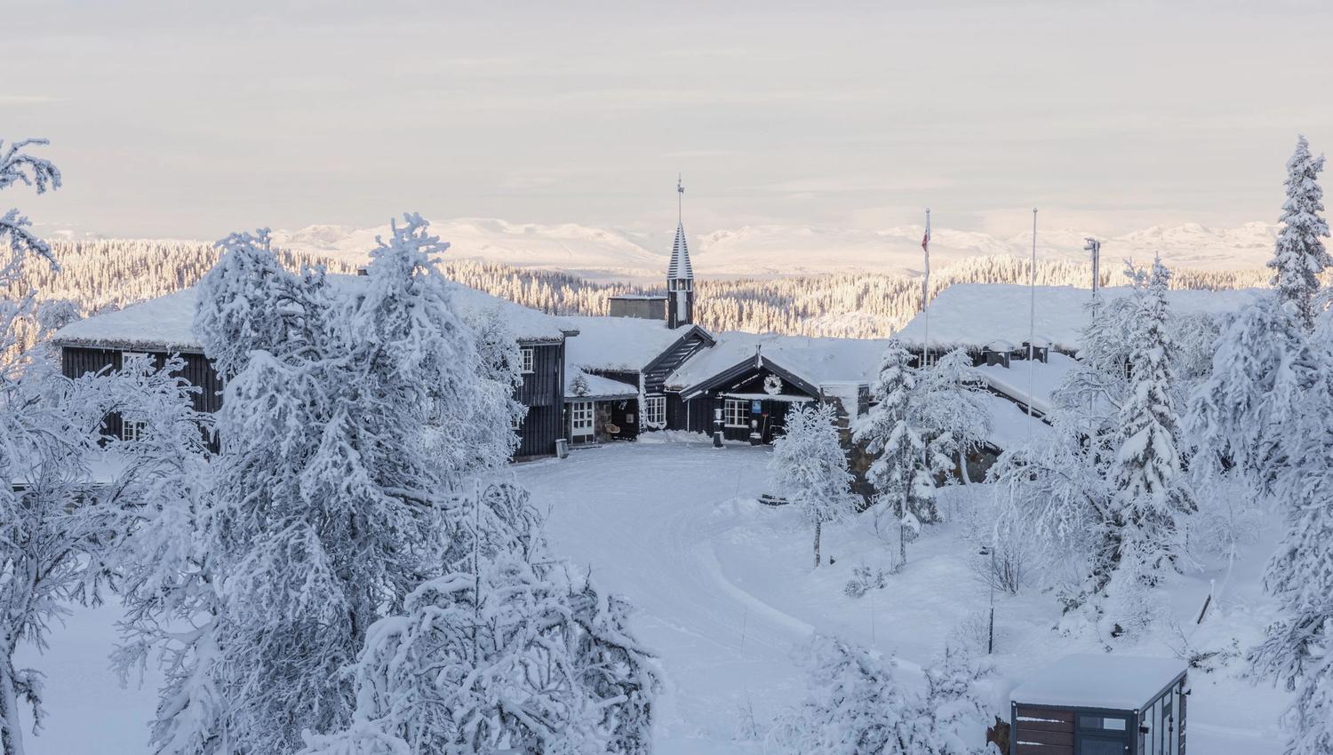 Vinter på Danebu Kongsgaard