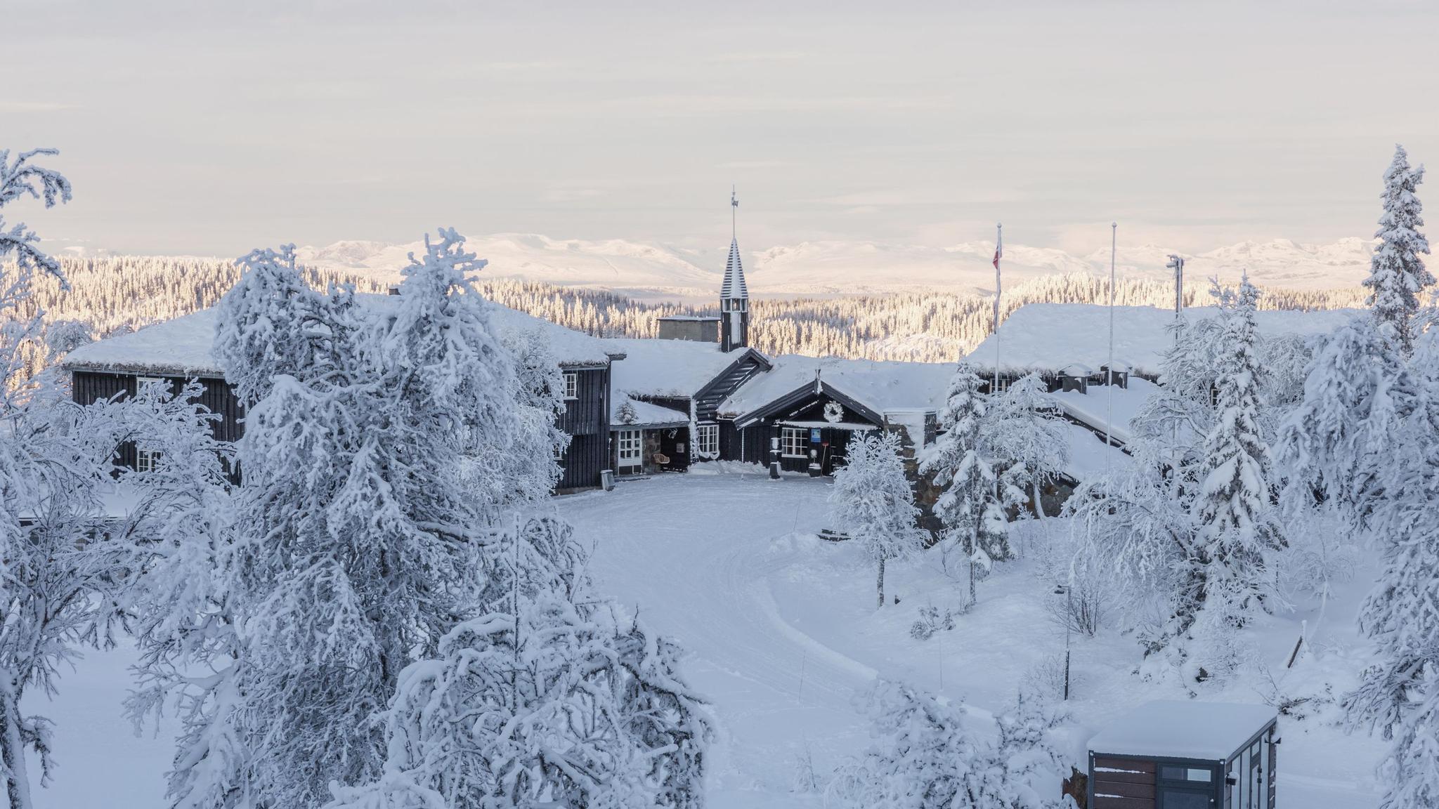 Vinter på Danebu Kongsgaard