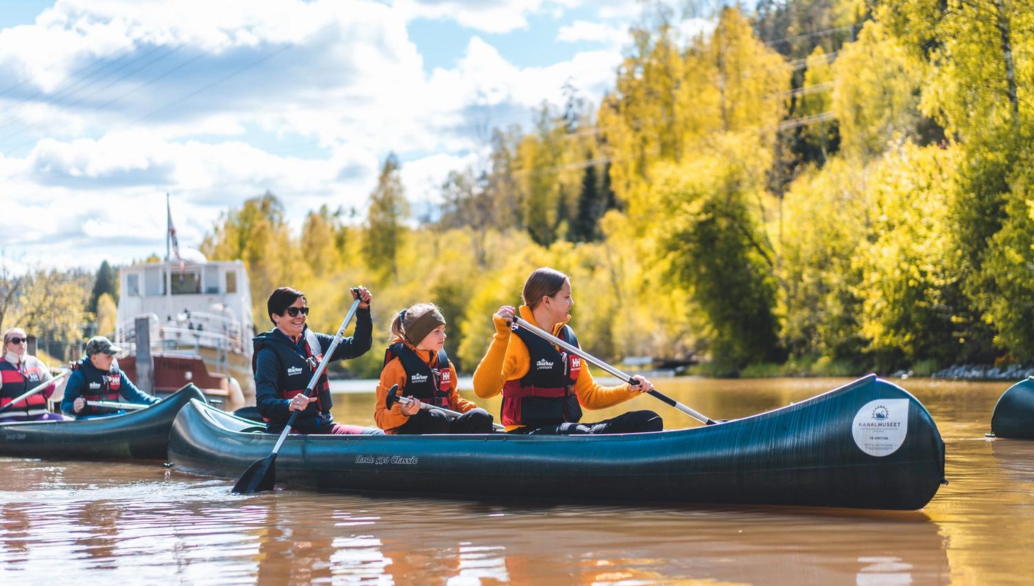 Kanopadling Ørje sluser