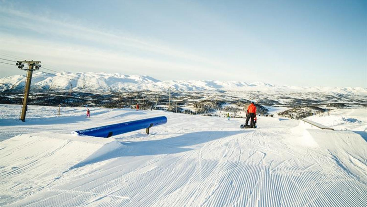 Terrengpark på Rauland skisenter