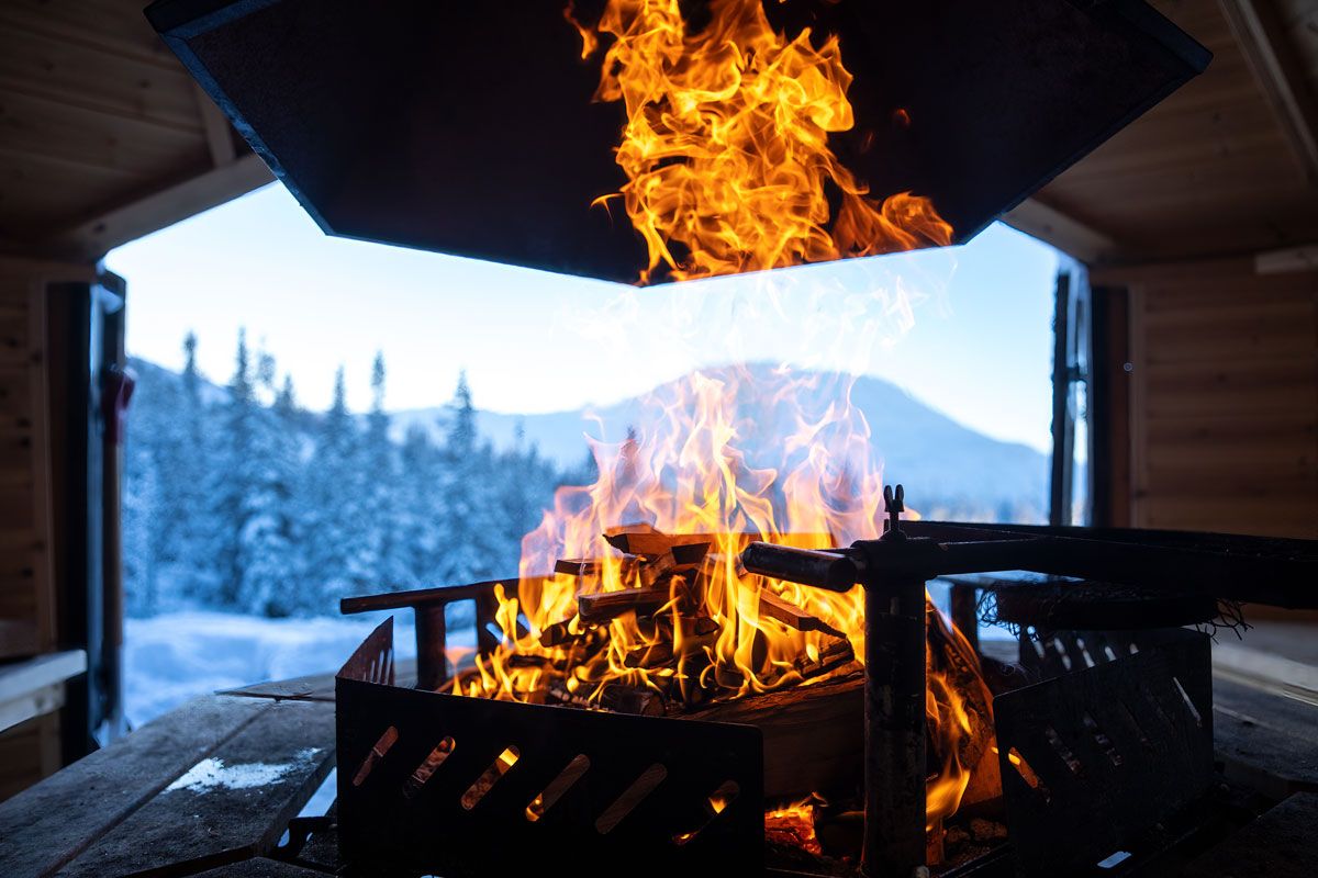 Grillhytte på Gausta skisenter