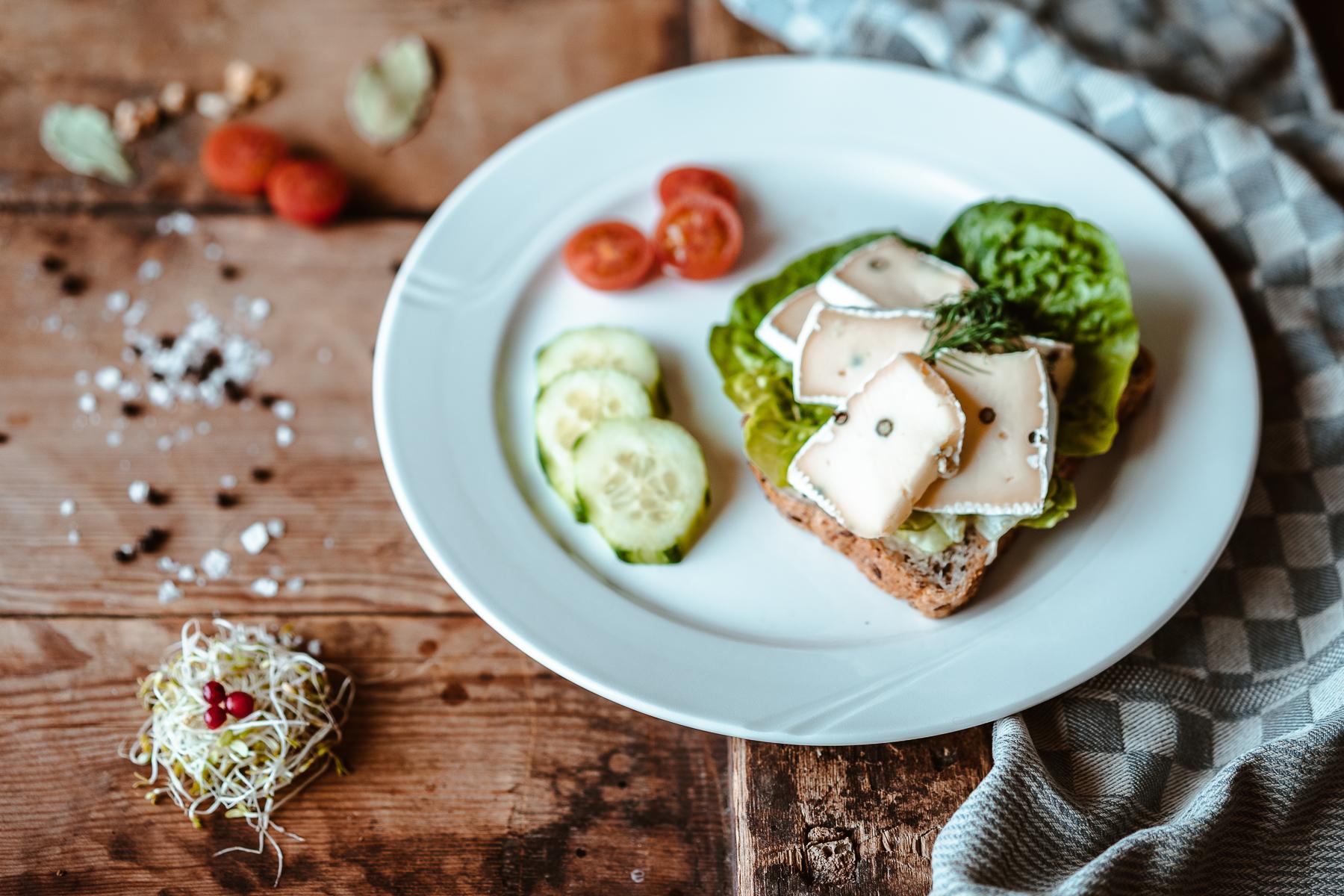 Smørbrød med pepperbrie | Venabu Fjellhotell