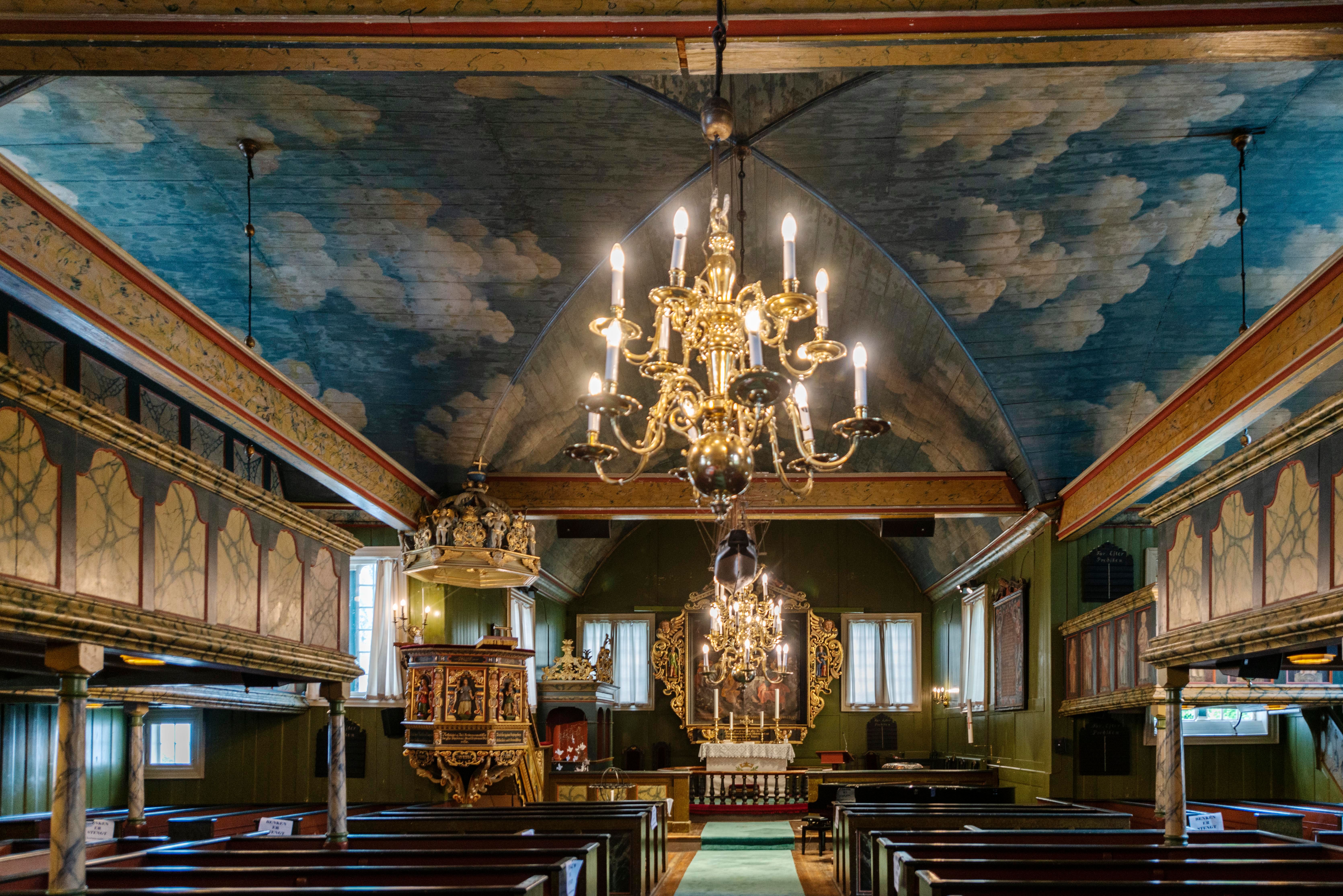 Interiør Risør Kirke