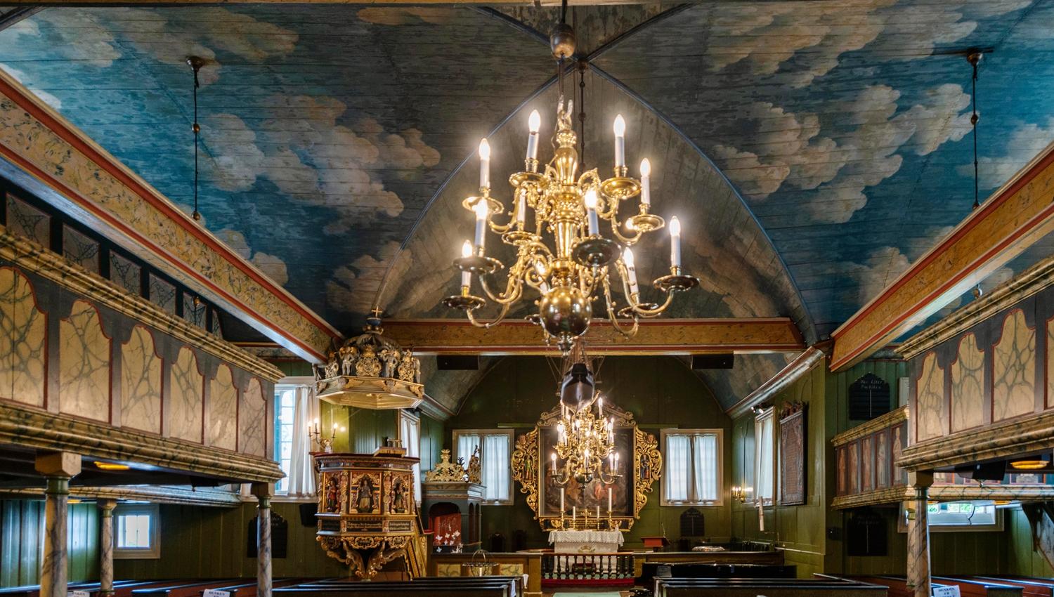 Interiør Risør Kirke