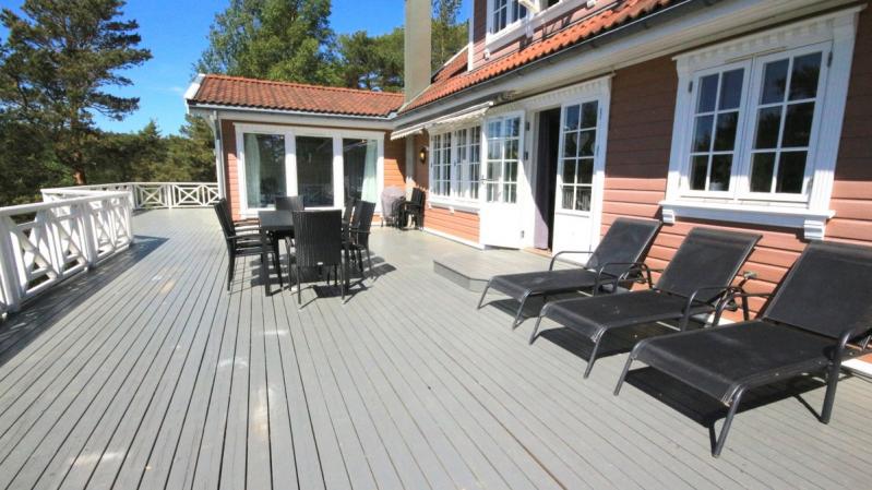 Kristianstua - terasse