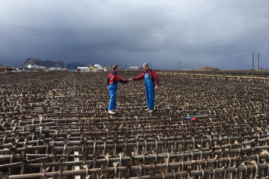 Jobben er gjort, fisken er hengt!