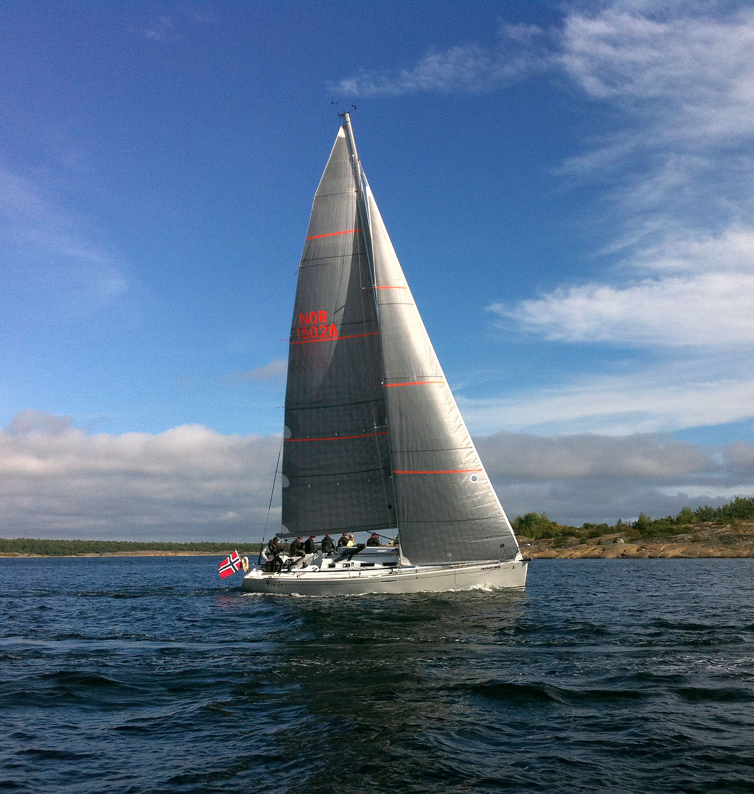 Sailboat on the water
