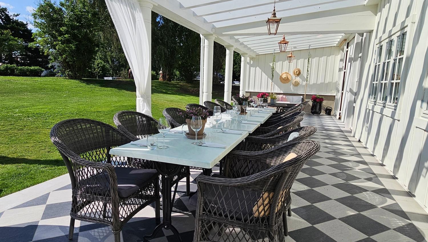 Sanner Hotell på Granavollen på Hadeland