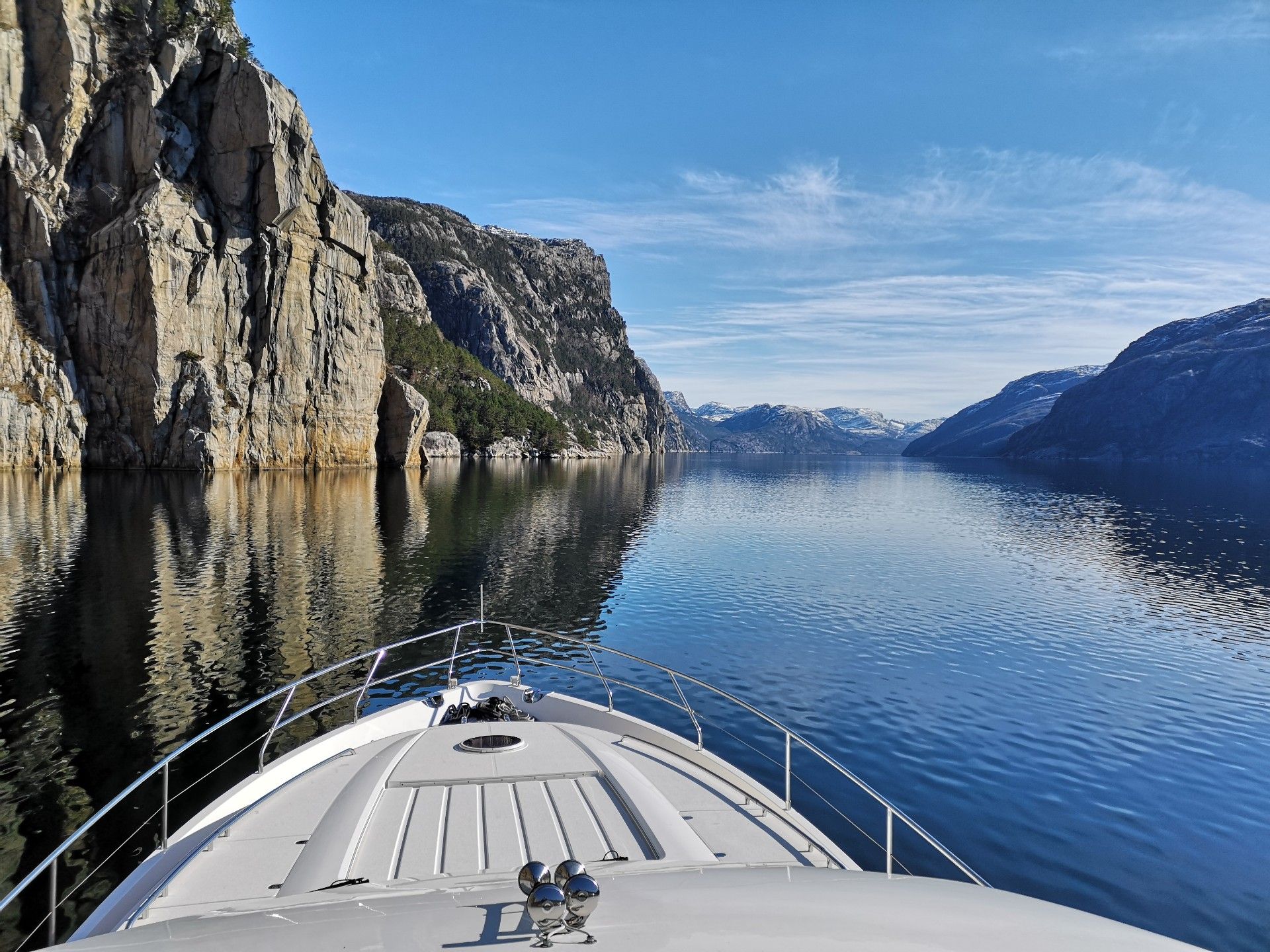 Cruise i Lysefjorden