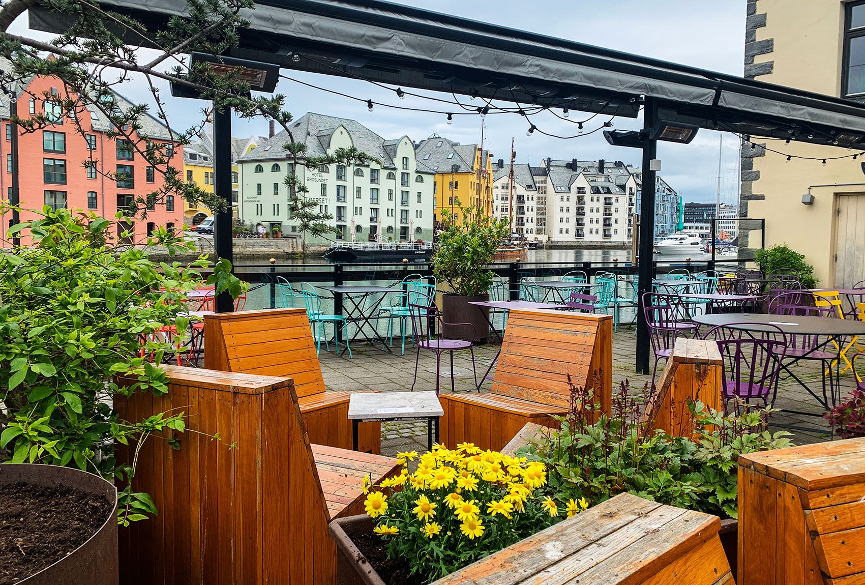 Uteservering hos Bryt Tapas