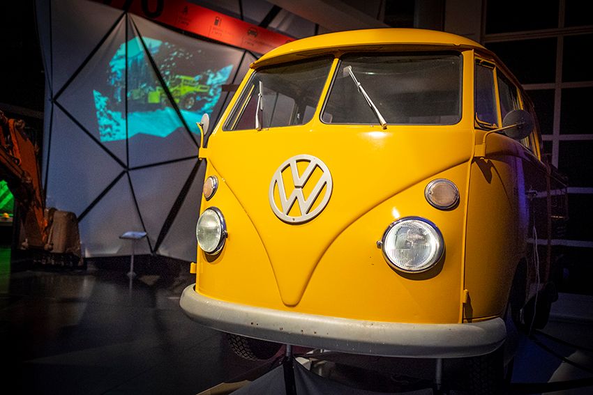 From the exhibition at the Norwegian Road Museum