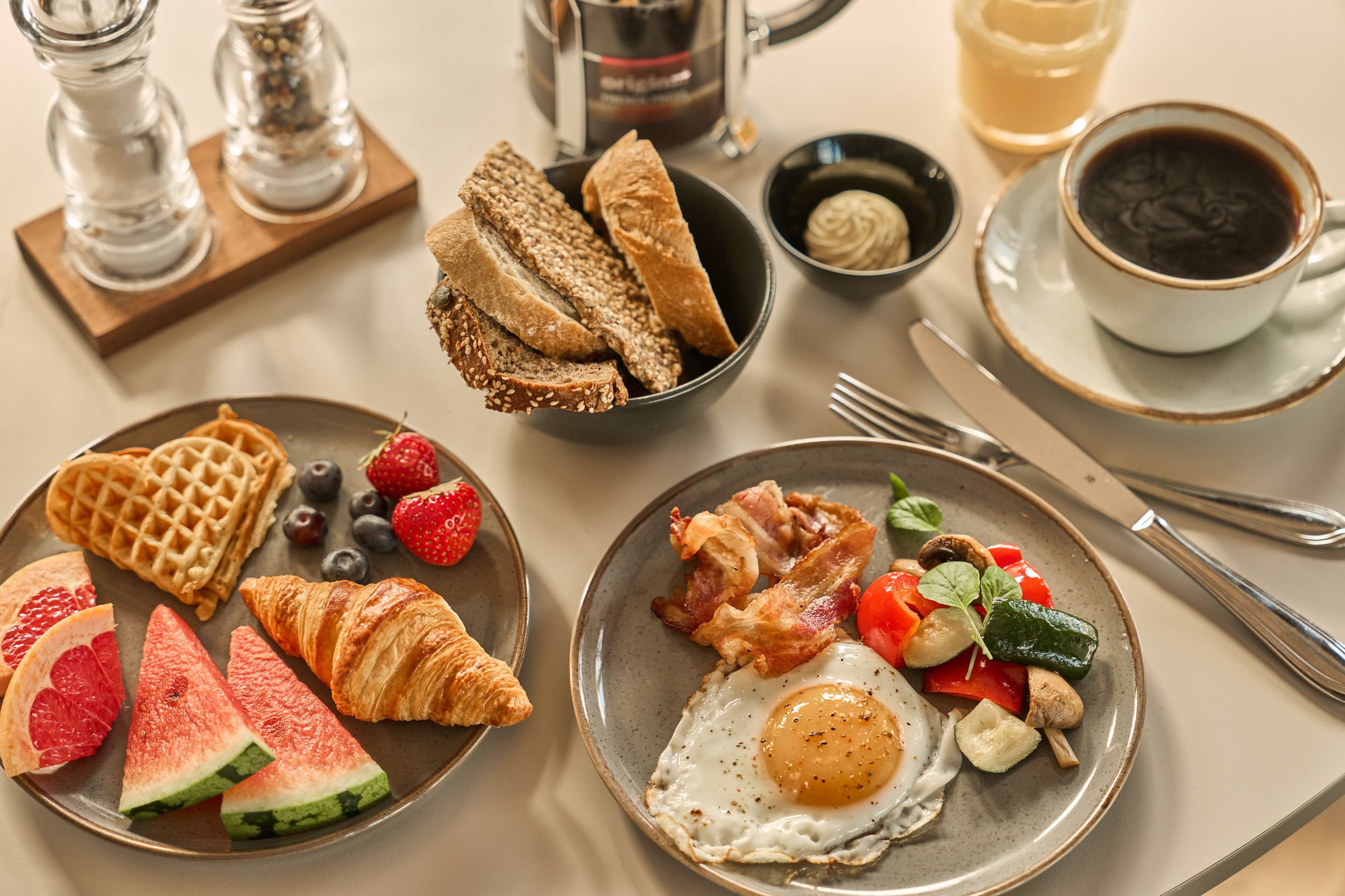 Hotellfrokost på Hotel Klubben