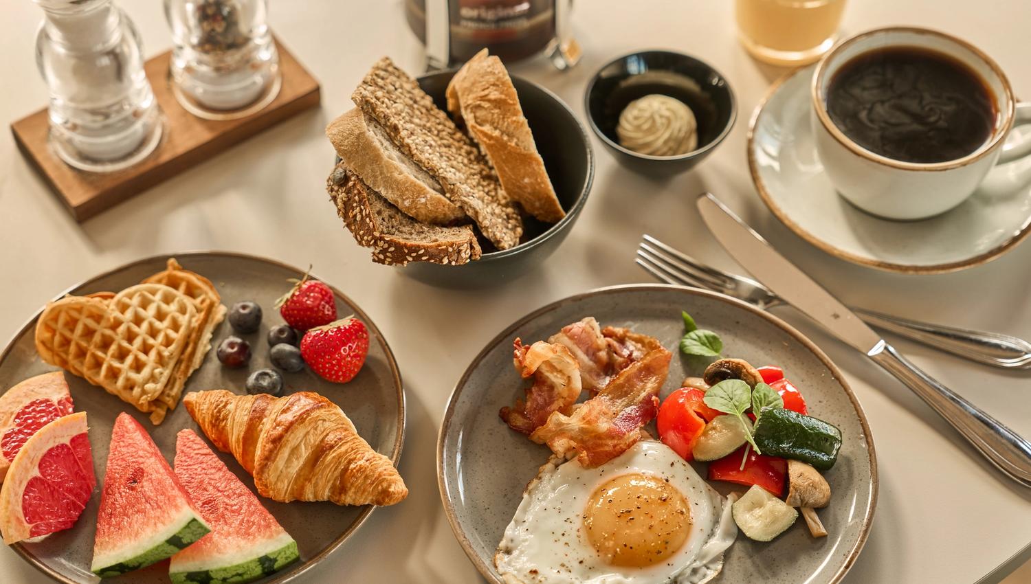 Hotellfrokost på Hotel Klubben