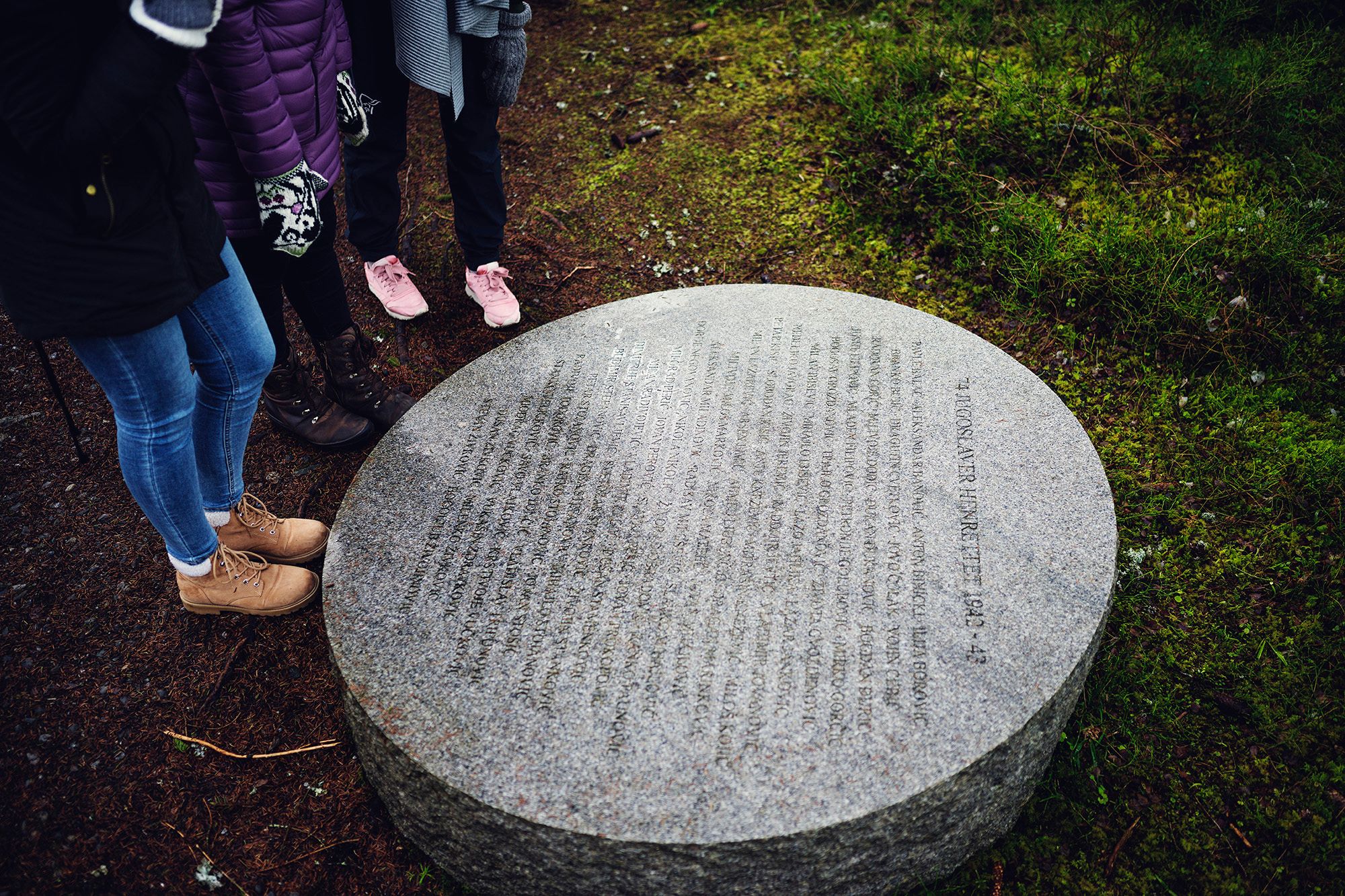 Minnesmerke i Falstadskogen