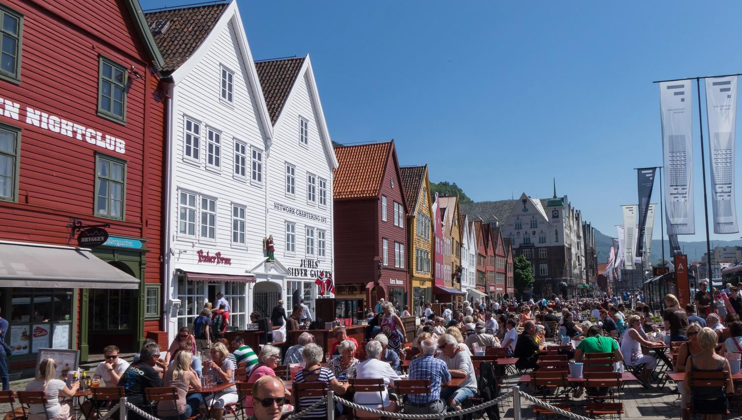 Se Bergen fra sykkelsetet