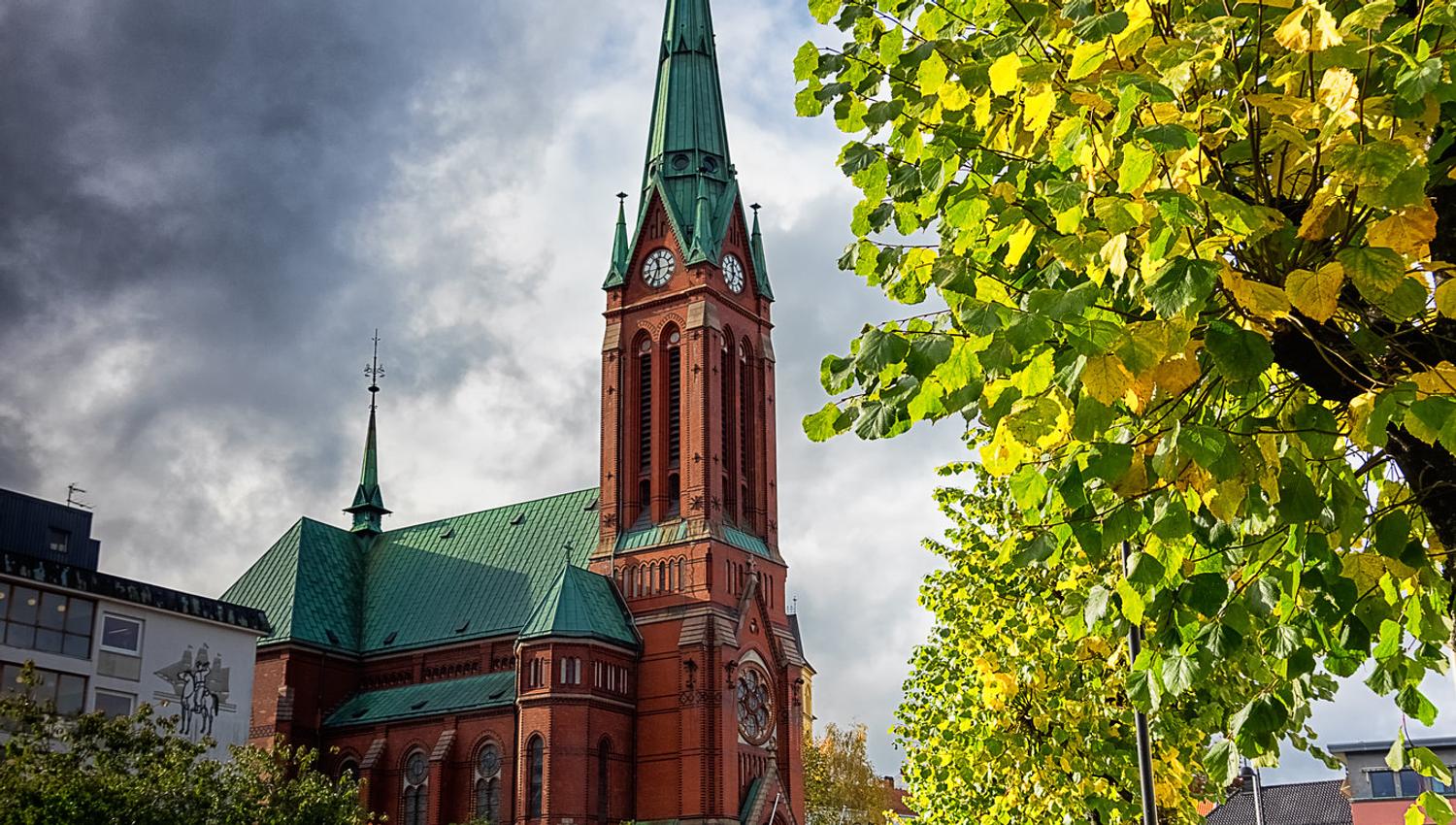 Trefoldighetskirken fra Kanalplassen