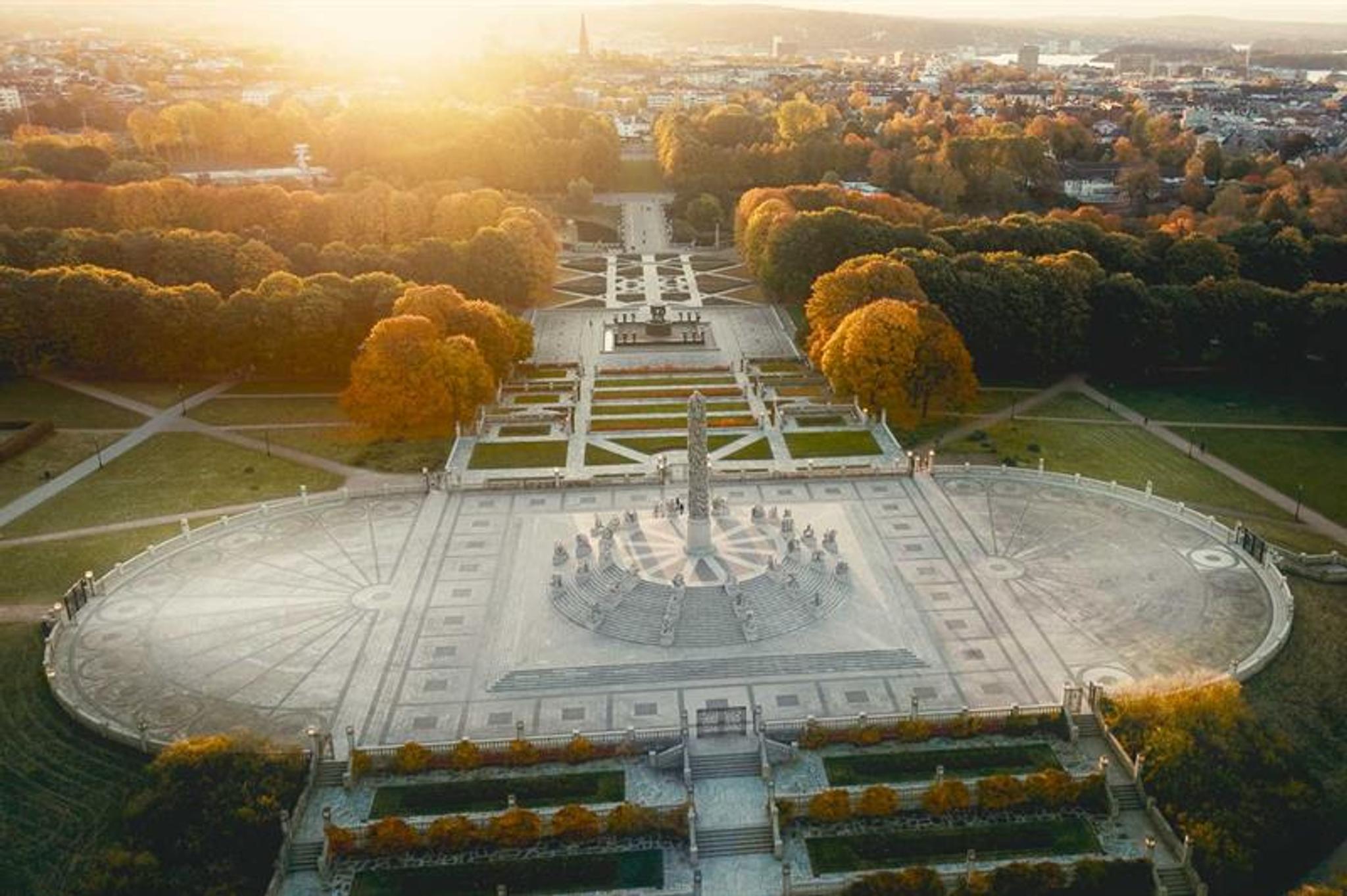 The Monolith seen from the sky