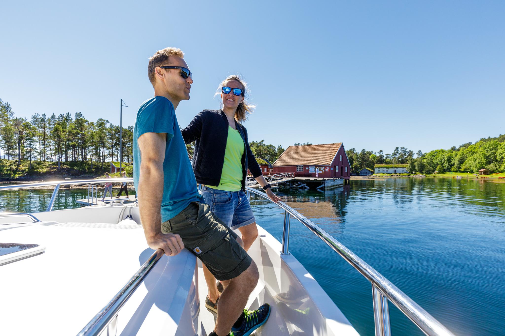 Sommerbåten fra Molde til Hjertøya
