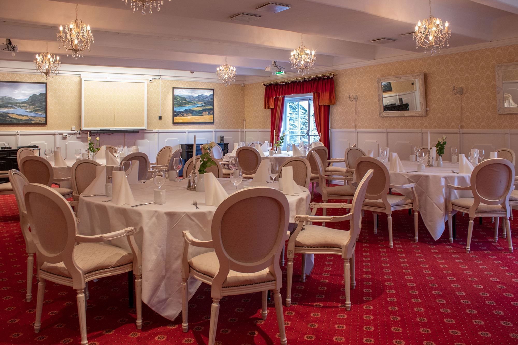 Table setting Hafjell Hotel