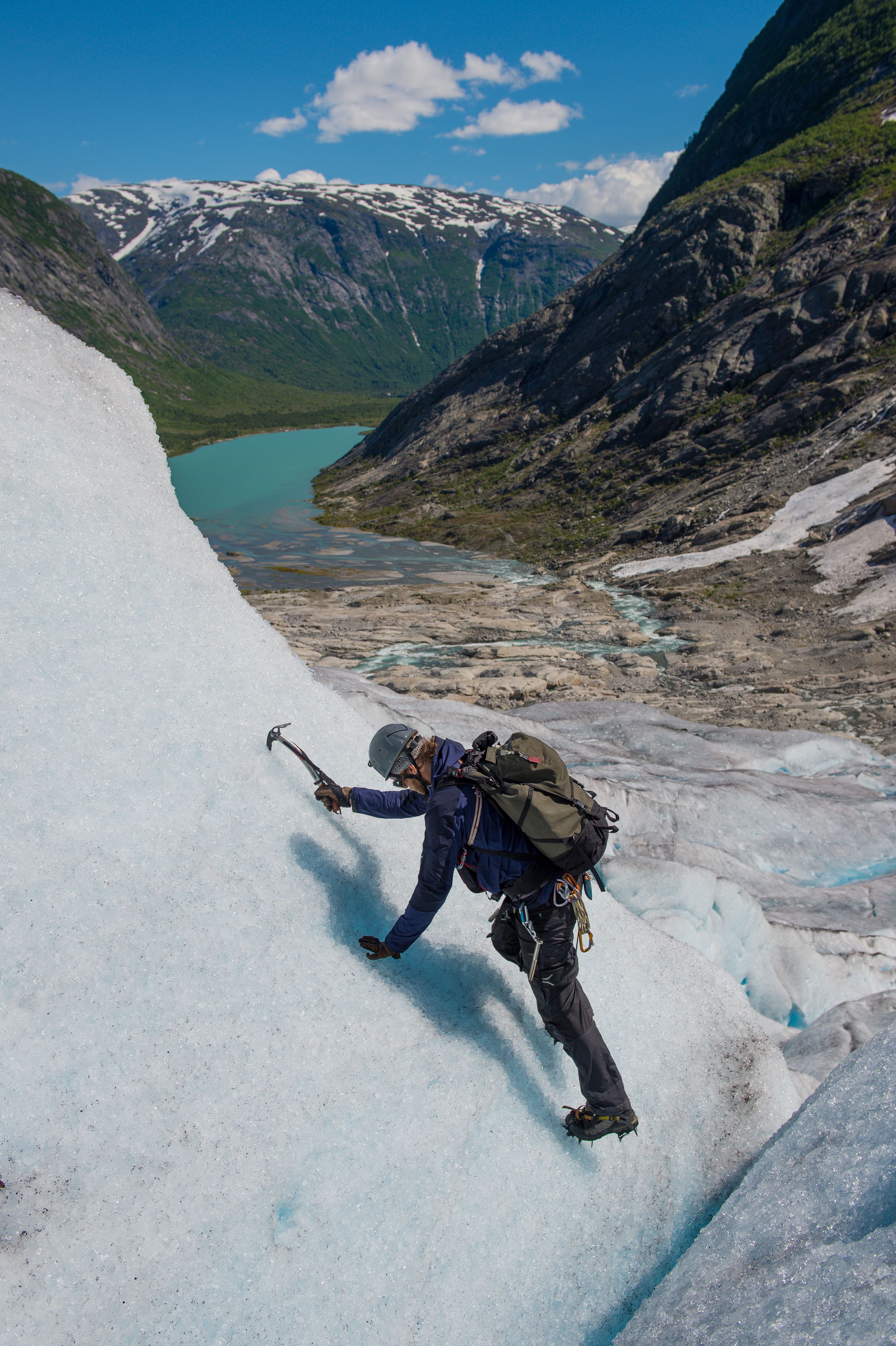 Glacier hike Nigardsbreen Glacier