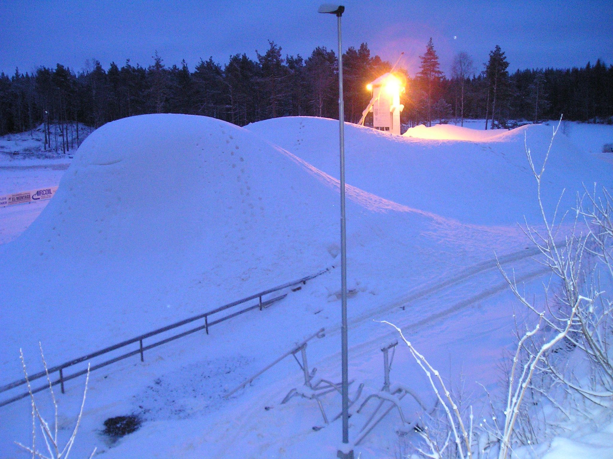 Ski slope at Kjølen Sportcenter