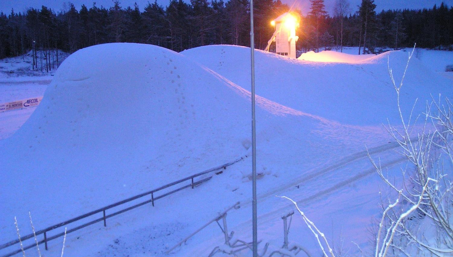 Ski slope at Kjølen Sportcenter