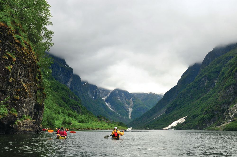 Utleige av kajakk, Flåm