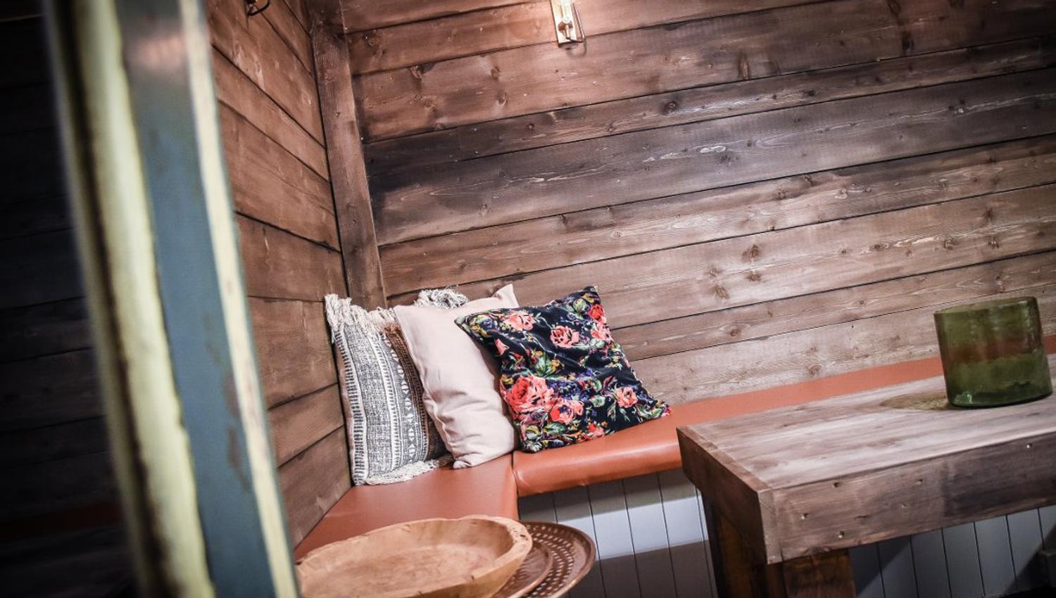 Sitteområdet på restauranten