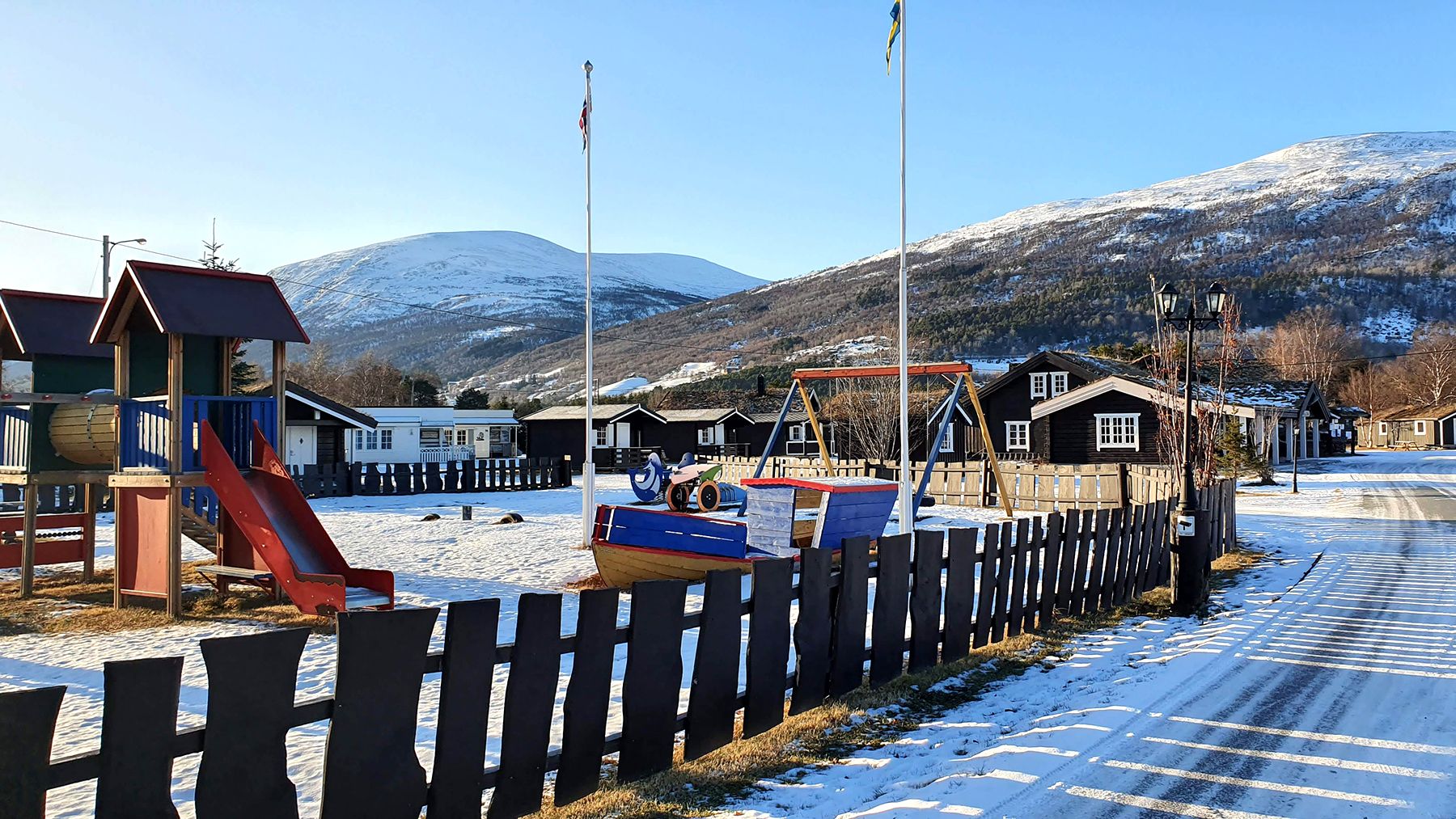 Lekeområde på Granmo Camping