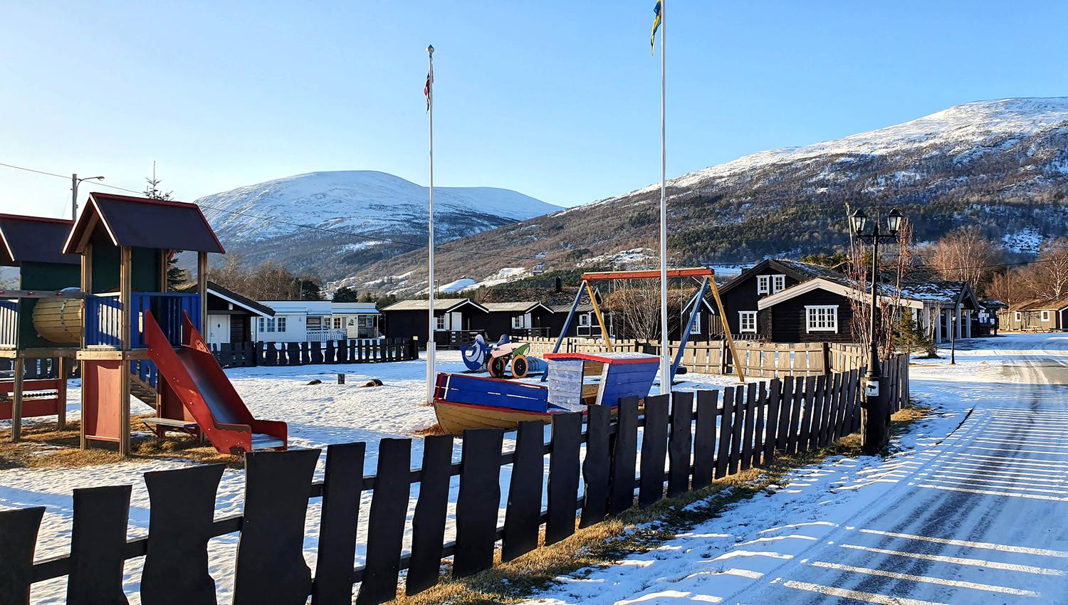 Lekeområde på Granmo Camping