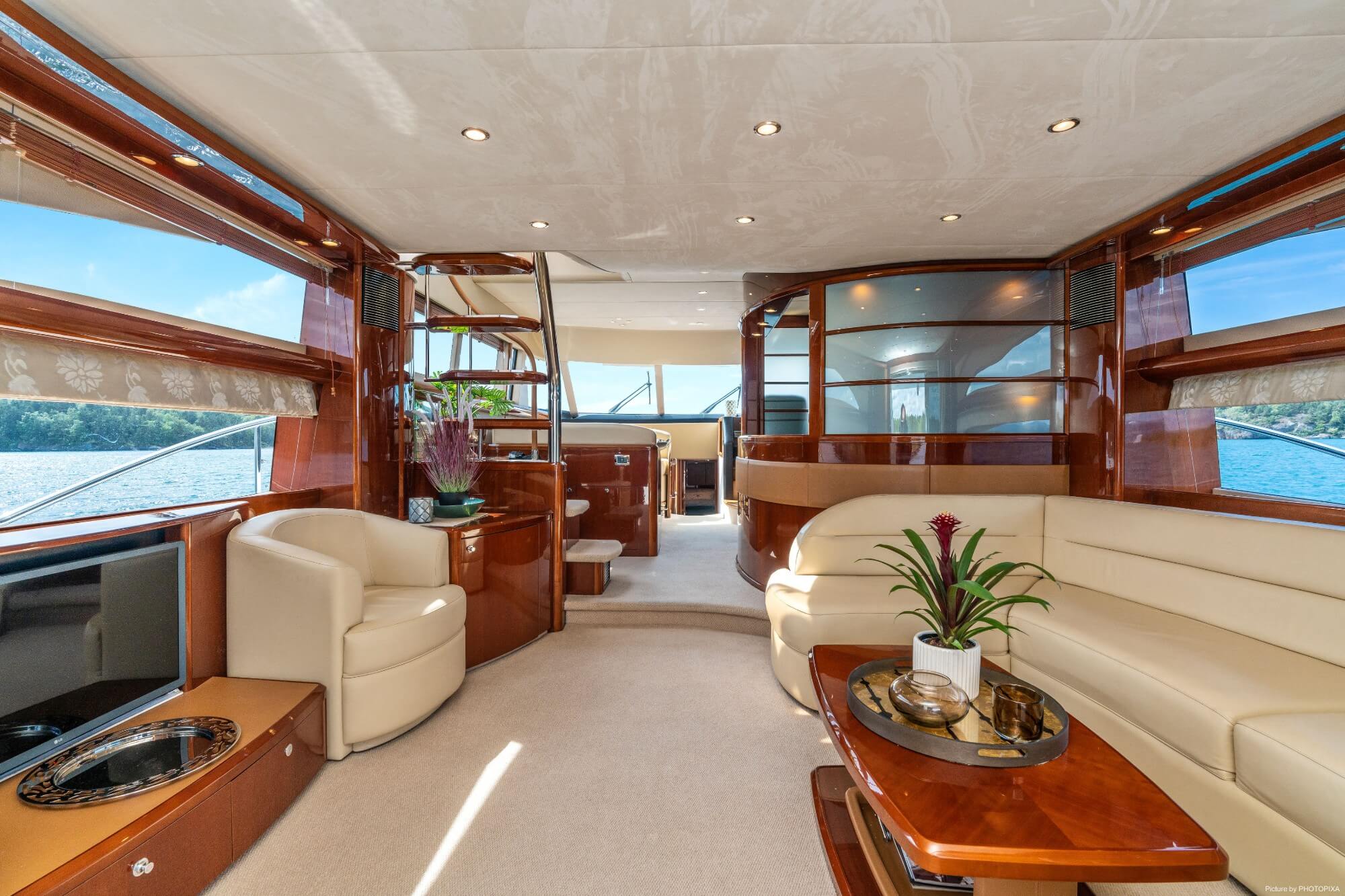 yachtinteriør