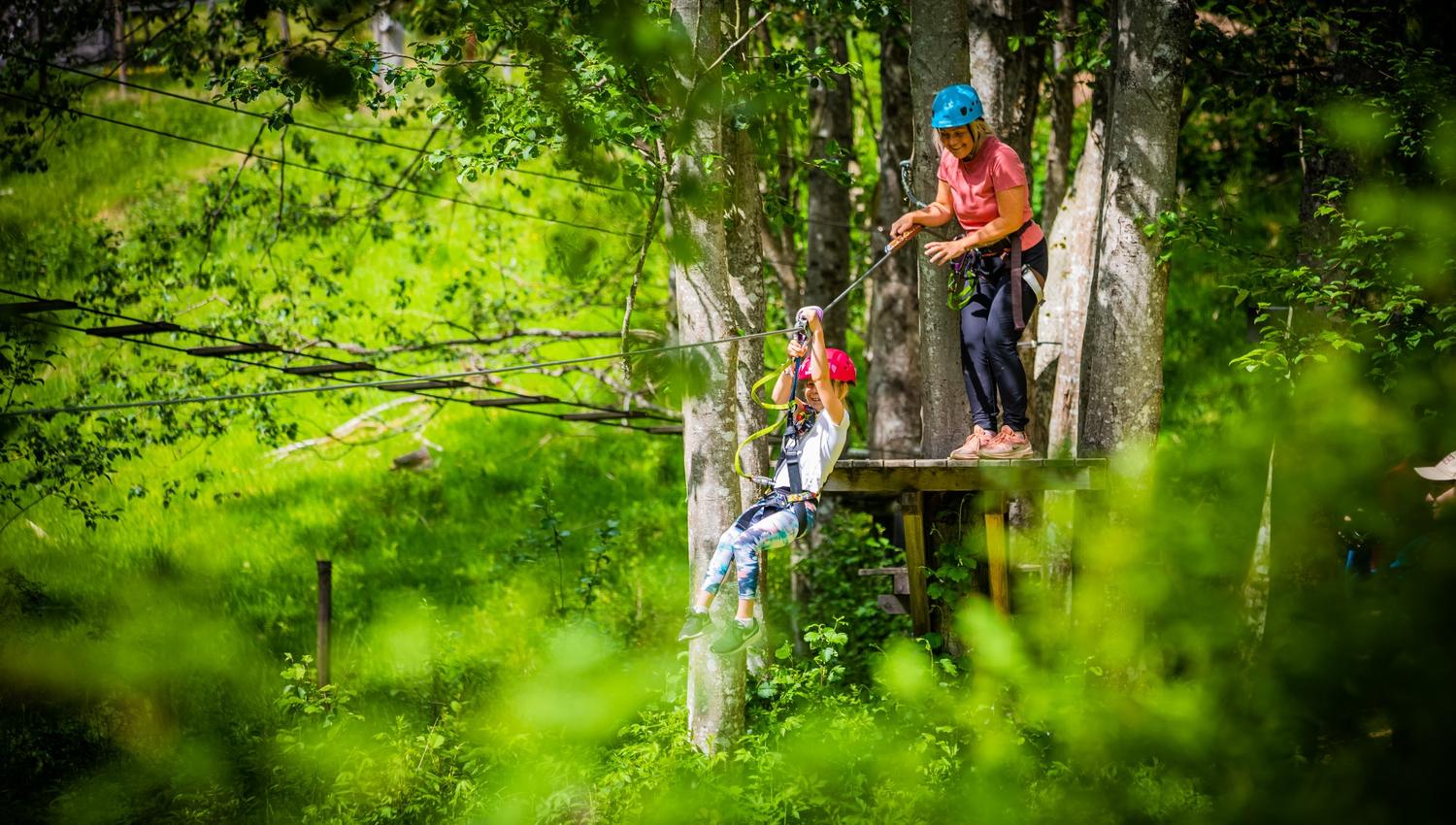 To stykker som klatrer