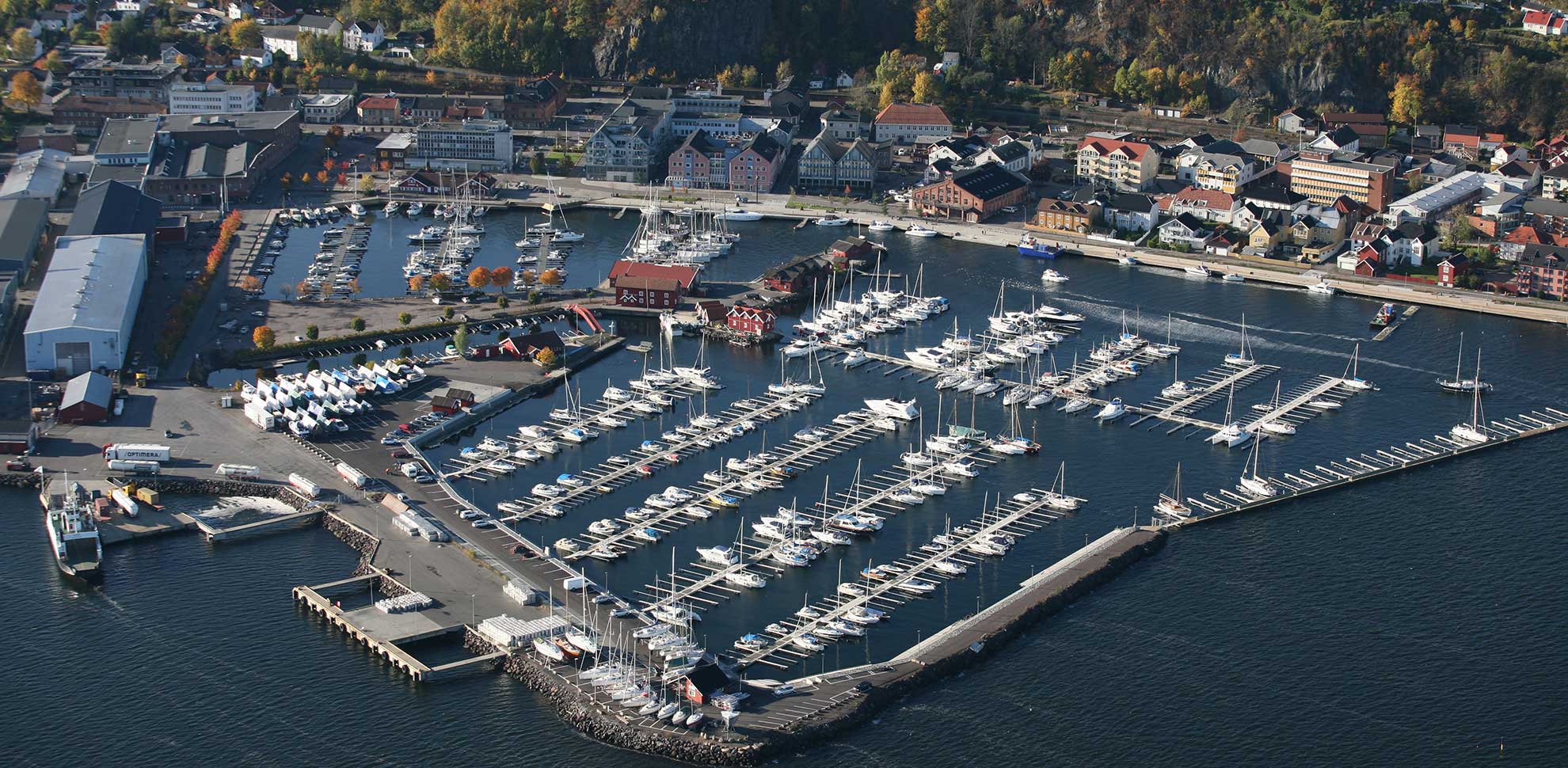 Oversikt over båthavn