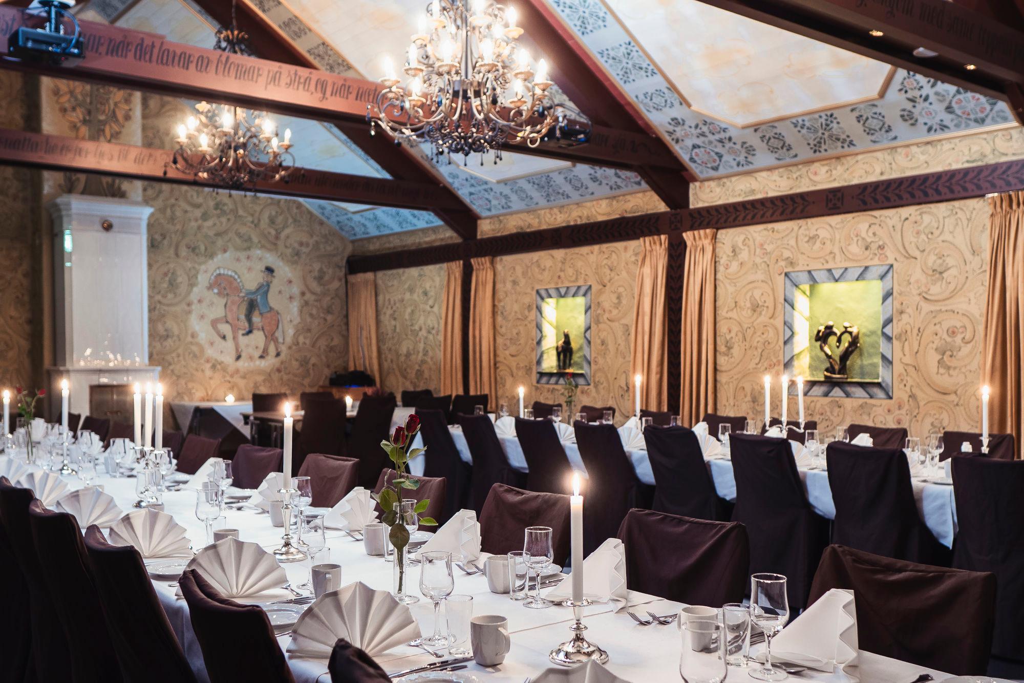 Flotte selskapslokale.